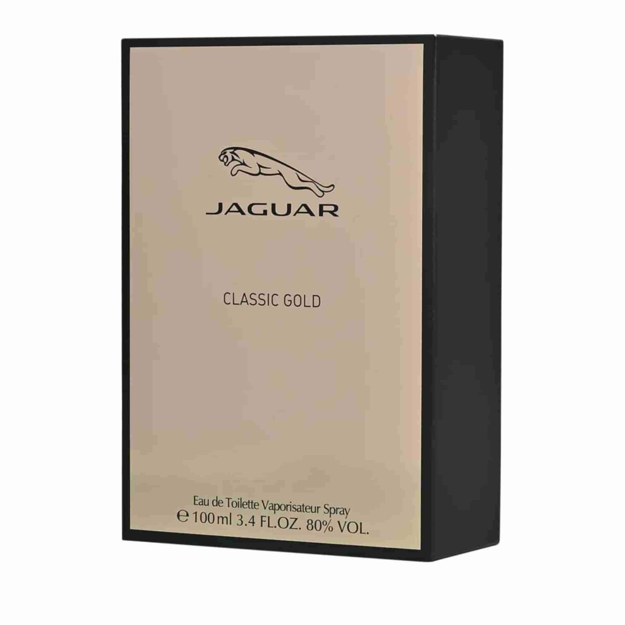 Jaguar Classic Gold Edt 100ml Perfume (Men) Ant Mascot