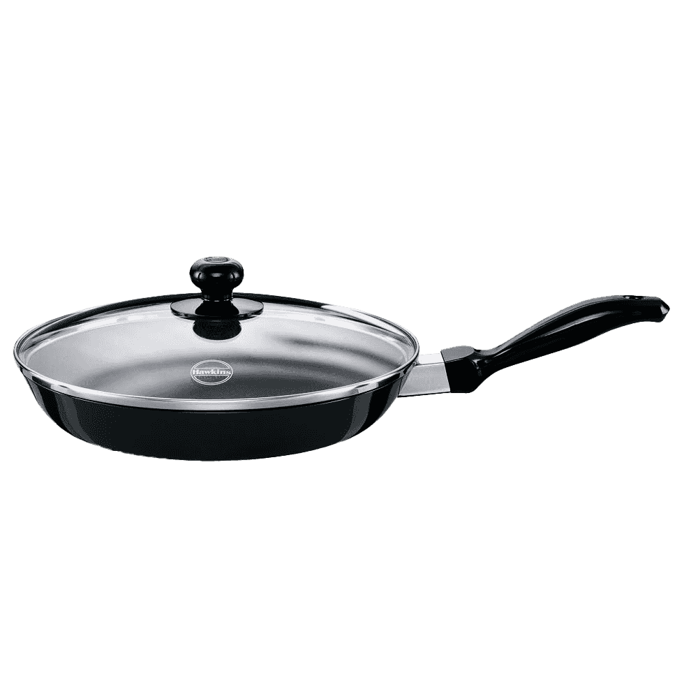 Hawkins Futura 26Cm Nonstick Frying Pan with Glass Lid