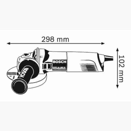Bosch 06018242F1 GWS 14-125 CI Angle Grinder