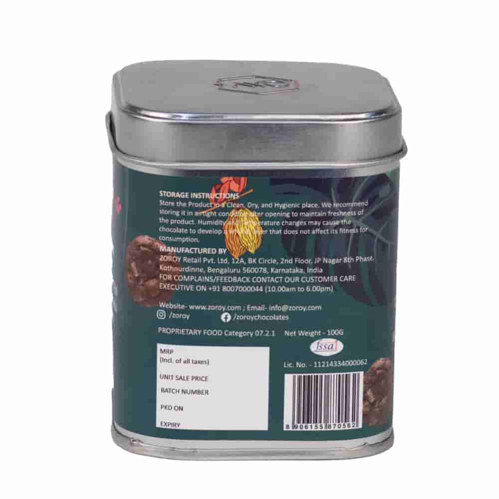 Zoroy The Finesse Double Chocolate With Belgian Chocolate Chunk Cookies