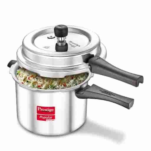 Prestige 10167 Popular Svachh 5.0 Ltr Aluminium Pressure Cooker