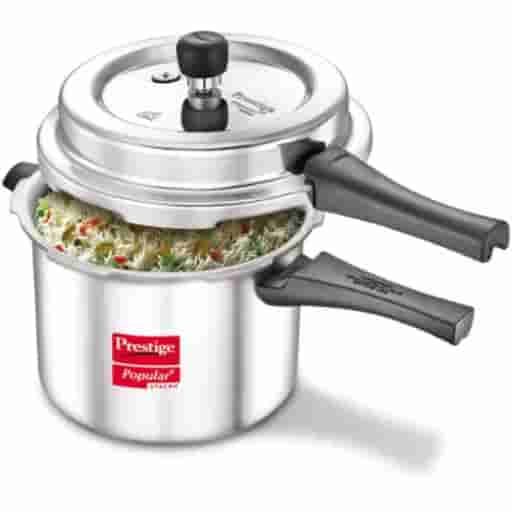 Prestige 10173 Popular Plus Svachh Pressure Cooker 5.0 Ltr