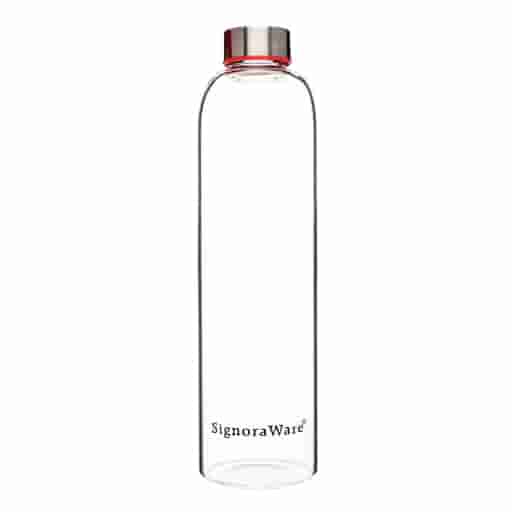 Signoraware Claro Mate Glass Bottle 1 Ltr