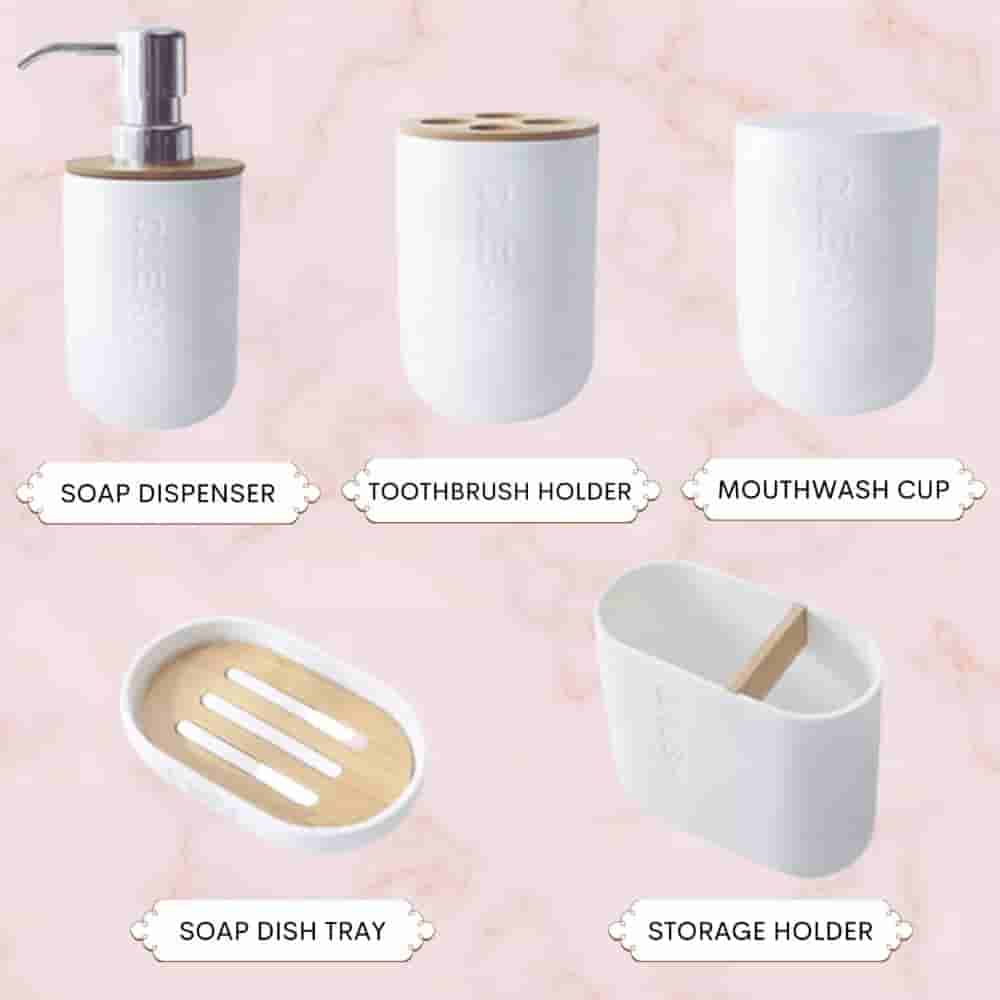 Kairos Bathroom Accessories Set Of 5