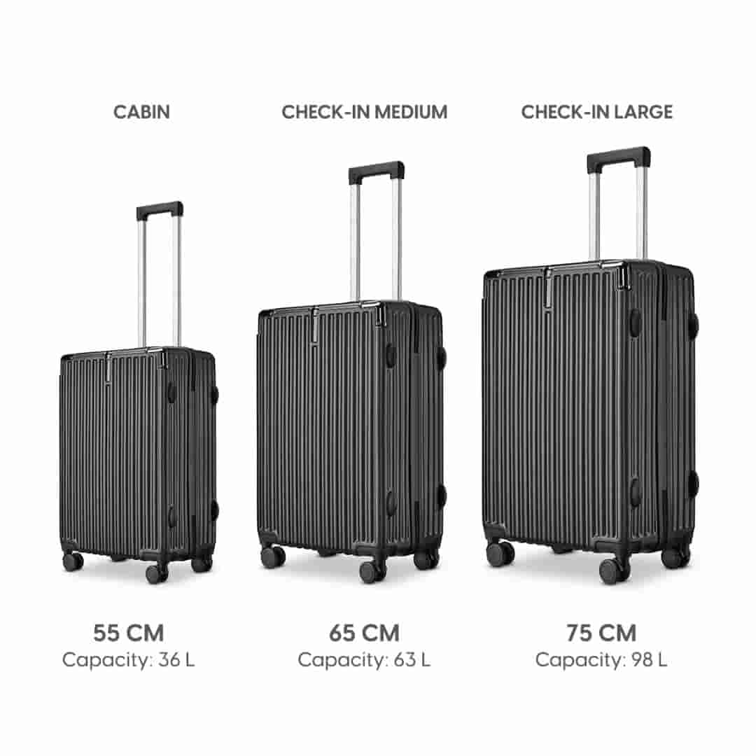 Kairos Travel Mate 3-Piece Luggage Set of 3