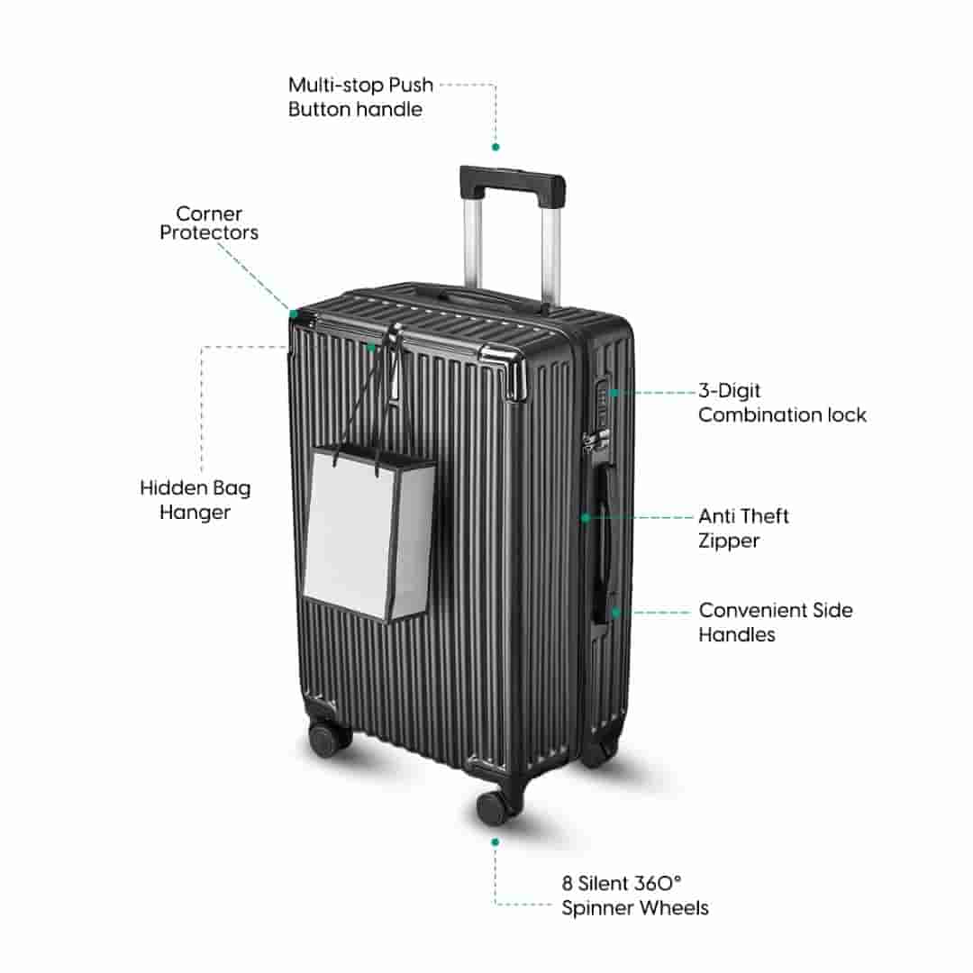Kairos Travel Mate 3-Piece Luggage Set of 3