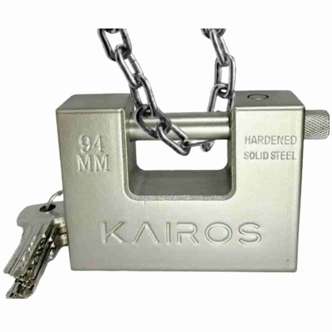Kairos Shutter Lock (94Mm) With 5 Keys