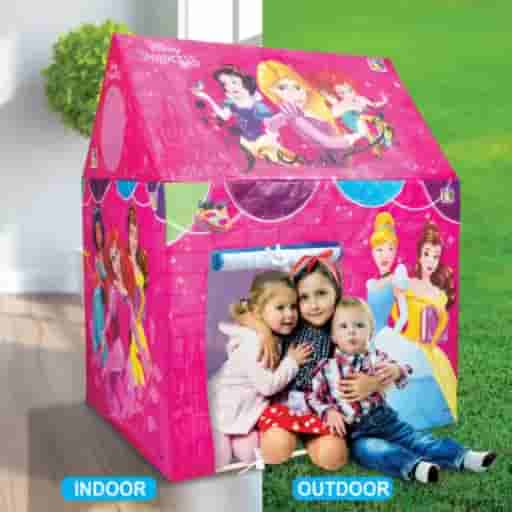 Disney Princess Role Play Pipe Tent House For Kids (Multicolor)