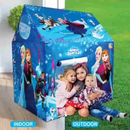 Disney Frozen Role Play Pipe Tent House For Kids (Multicolor)