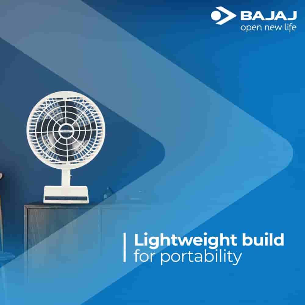 Bajaj 251280 Ultima Neo PT-01 200 mm Table Fan