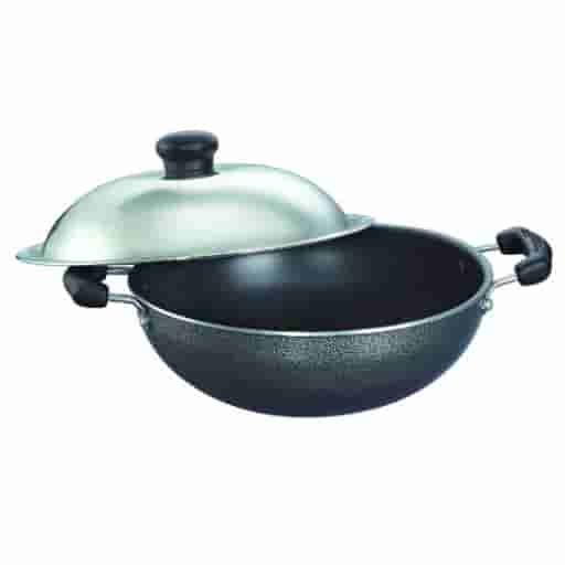 Prestige 30720 Round Base Kadai 250 mm With Ss Lid