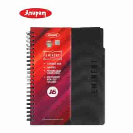 Anupam Eminent 1 Subject Ruled Notebook 160Pg A5