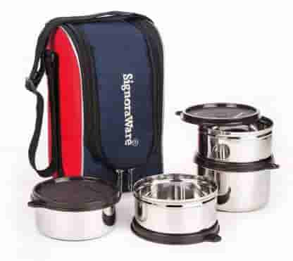 Signoraware Executive Maxx Fresh Steel Lunch Box