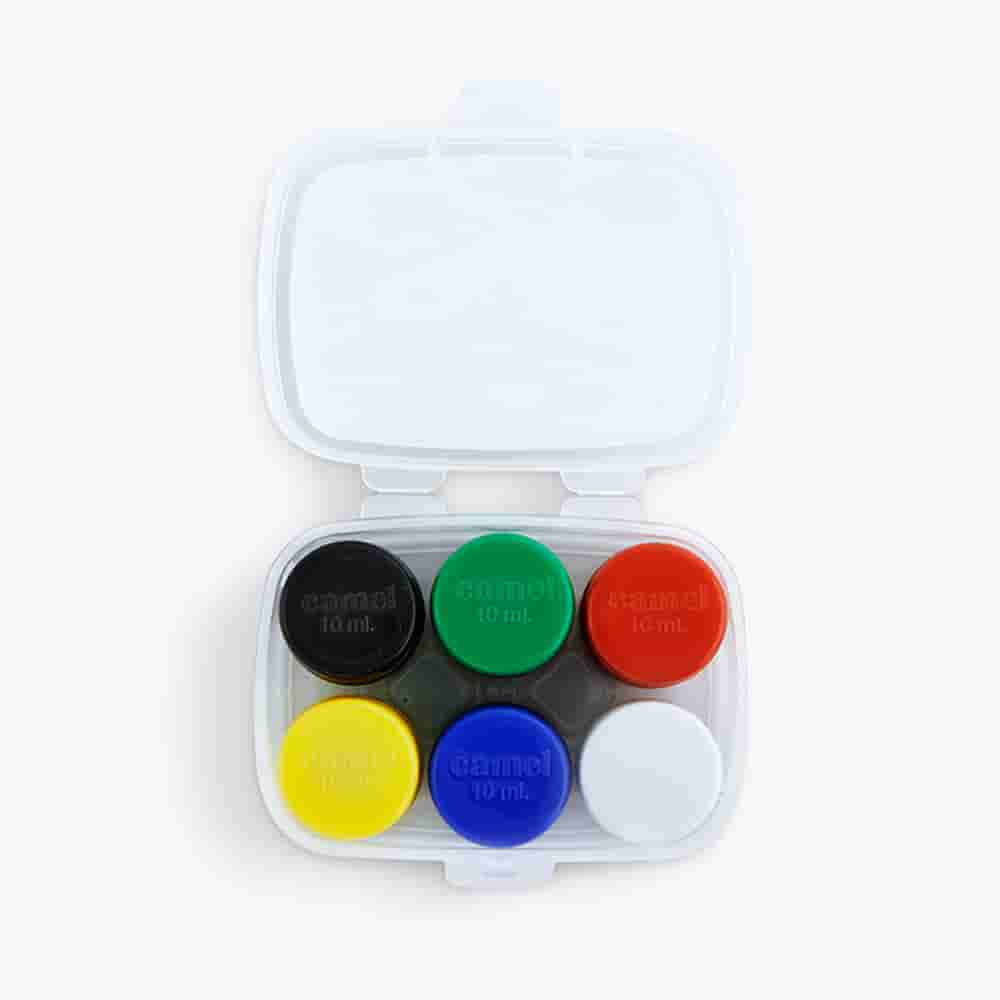 Camlin Student Poster Colour 6 Shades in 10ml