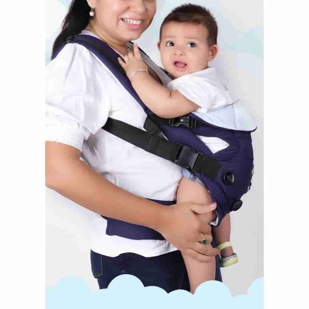 Steelbird Elegant Baby Carrier With 4 Carry Position - Navy Blue
