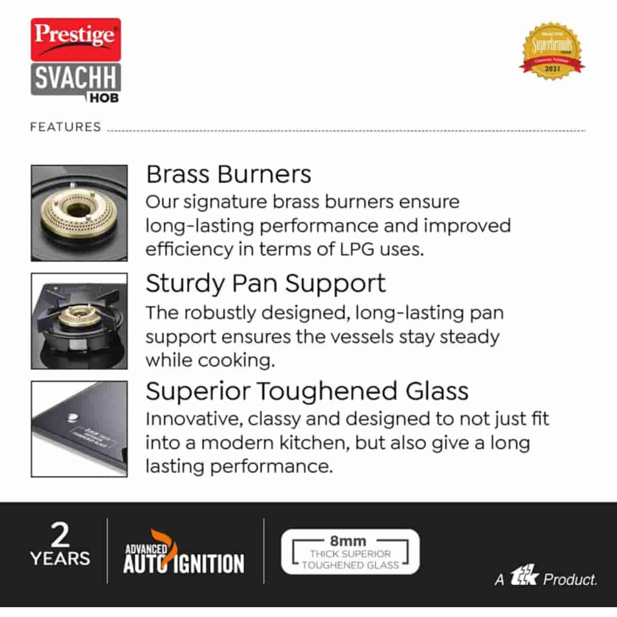 Prestige 40580 Svachh Hobtop PHVS 03