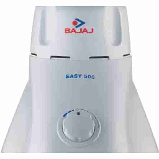 Bajaj 500 W Mixer Grinder(White, Black, 3 Jars)
