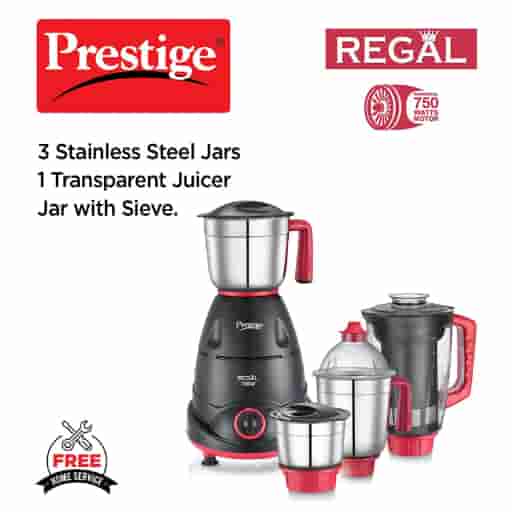 Prestige 41384 Regal Mixer Grinder, 750 W