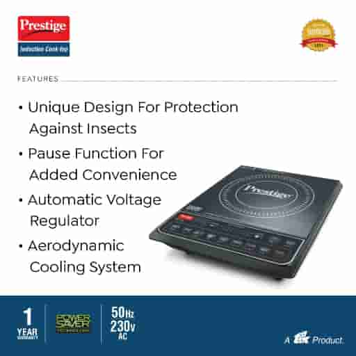 Prestige 41949 Induction Cooktop (Black)
