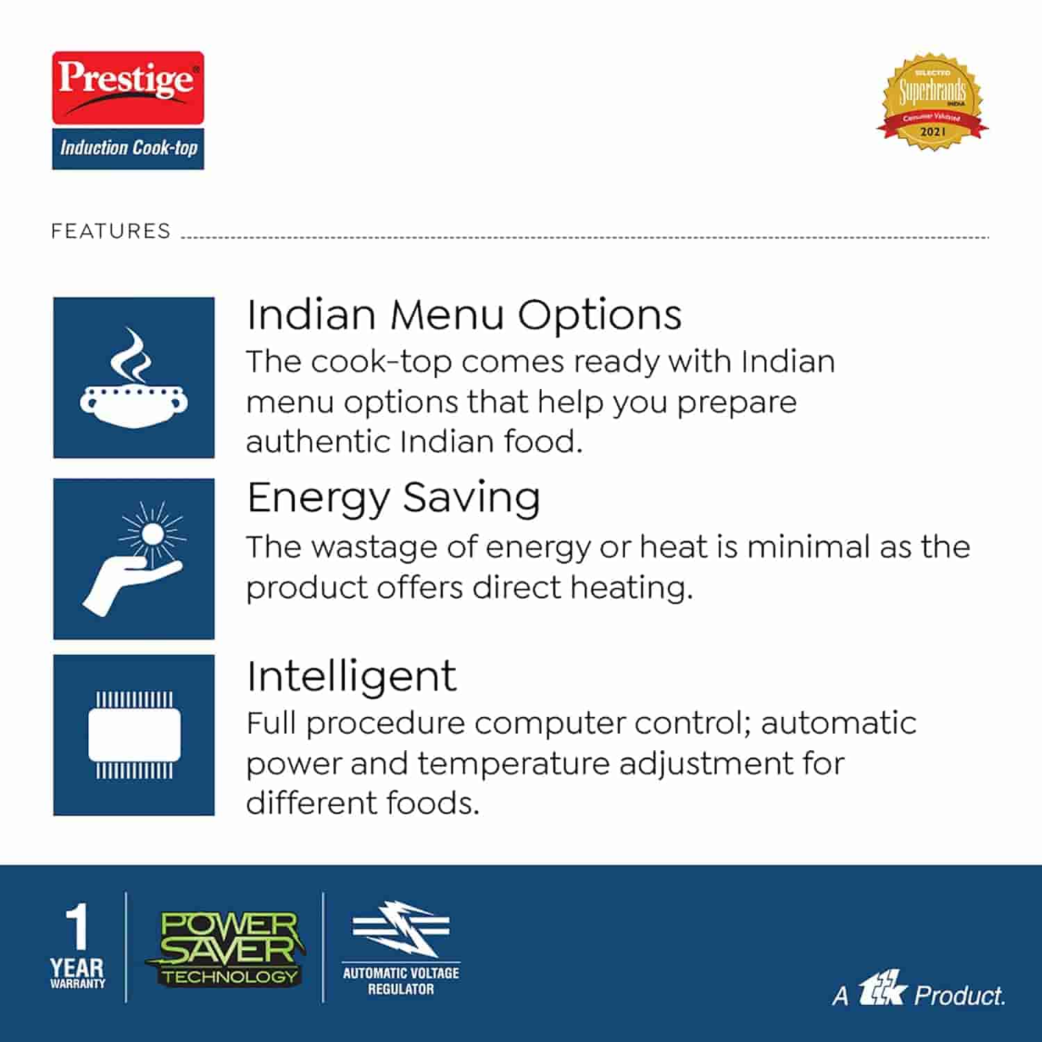 Prestige 41992 Xpress Induction Cooktop
