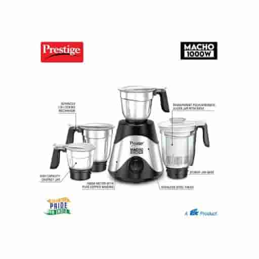 Prestige 42524 Macho 1000 W Mixer Grinder