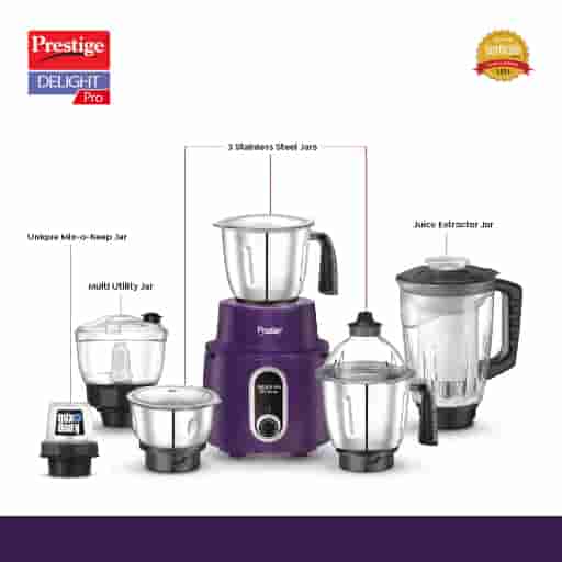 Prestige 42532 Delight Pro 750 W Mixer Grinder