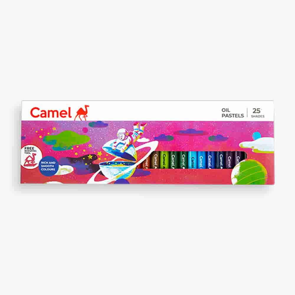Camel Student Oil Pastels Pack of 25 Shades