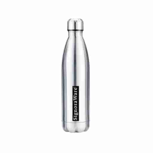 Signoraware Aqualene Vacuum Steel Cola Bottle 750 ml