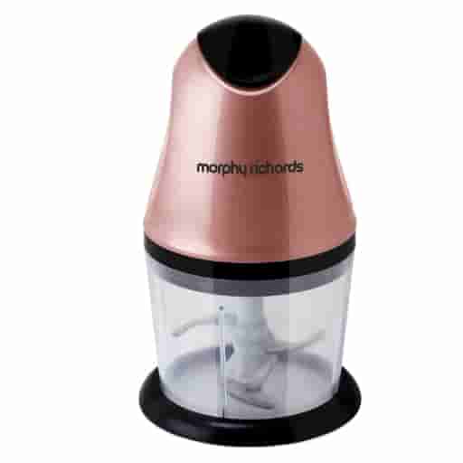 Morphy Richards Mini 300W Electric Chopper (Rose Gold)