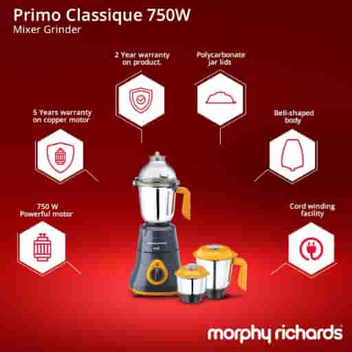 Morphy Richards Primo Classique 750-Watt Mixer Grinder
