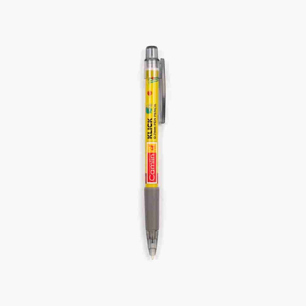Camlin Klick Mechanical Pencil 0.7mm Grey Ant Mascot
