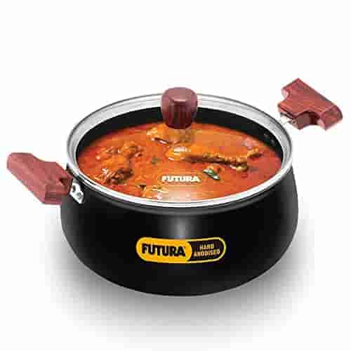 Hawkins ACH40G 4 Ltr Futura Ha Cook-N-Serve Handi With Glass Lid