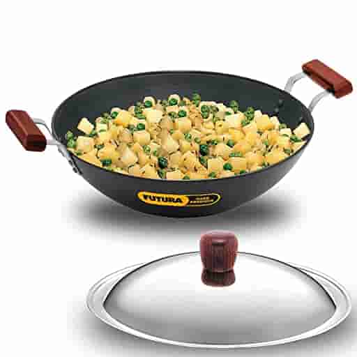 Hawkins AD50S Deep-Fry Pan (Flat Bottom) 5 Ltr With SS Lid