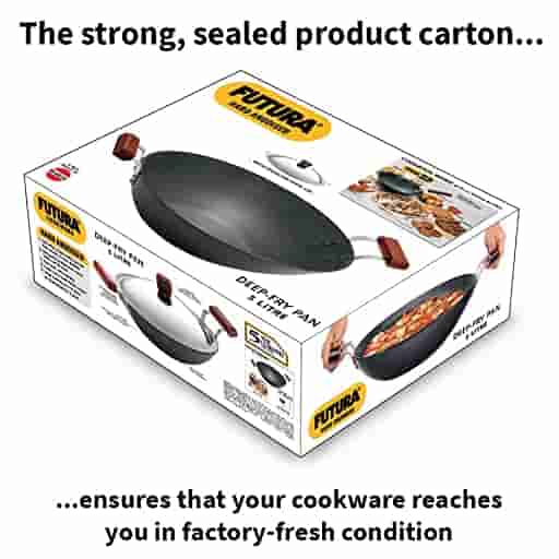 Hawkins AD50S Deep-Fry Pan (Flat Bottom) 5 Ltr With SS Lid