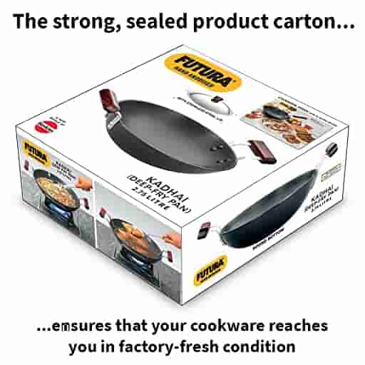 Hawkins AK275S Deep-Fry Pan (Round Bottom) 2.75 Ltr With SS Lid