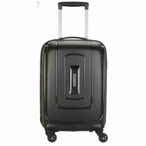 American Tourister Skyline Spinner 55cm Black Hard Luggage Bag