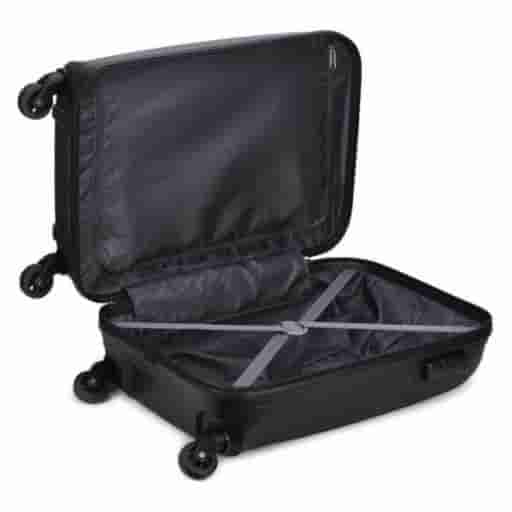 American Tourister Skyline Spinner 55cm Black Hard Luggage Bag