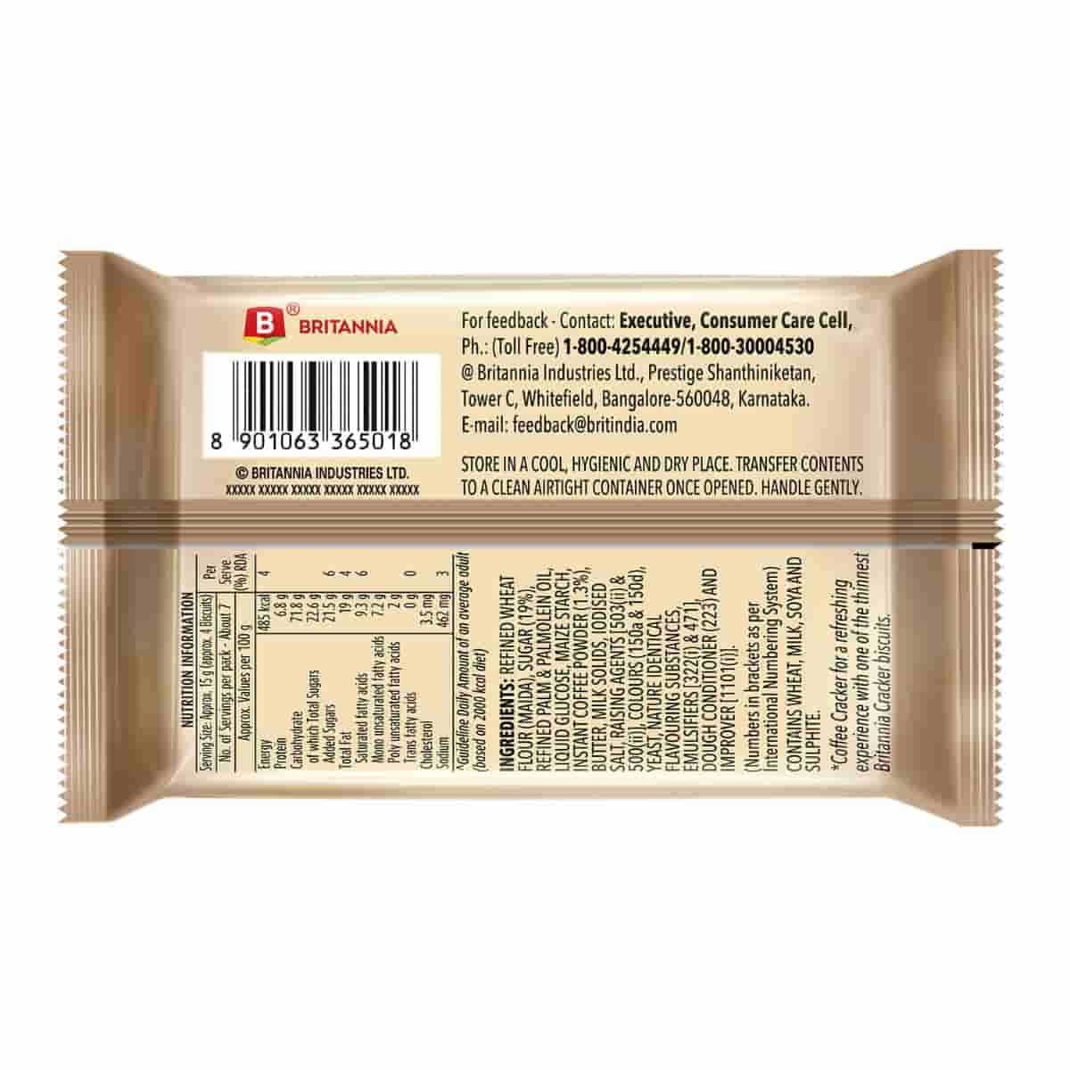 Britannia Biscafe Coffee Cracker 100G