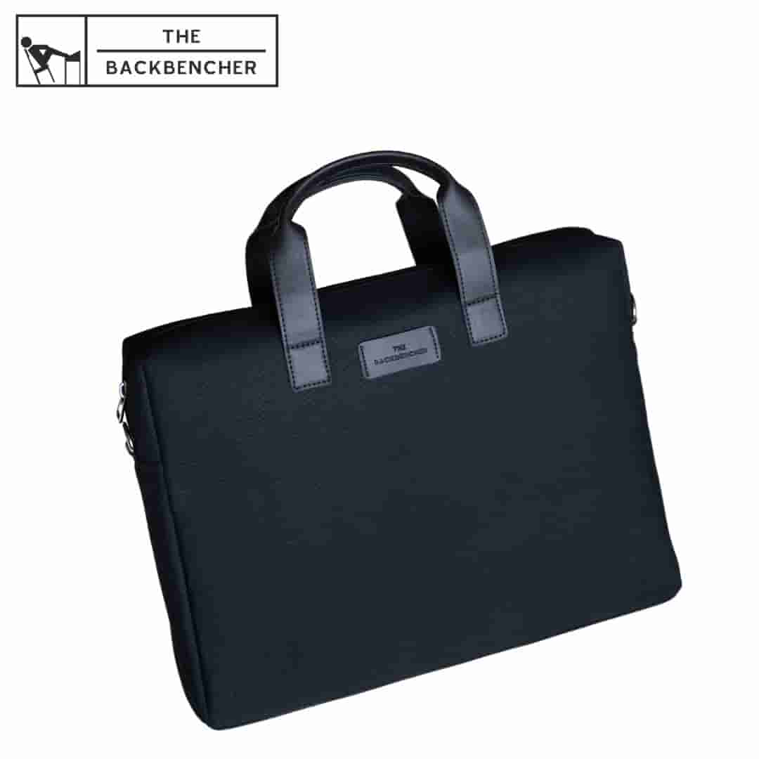Backbencher Black Chester Laptop Bag