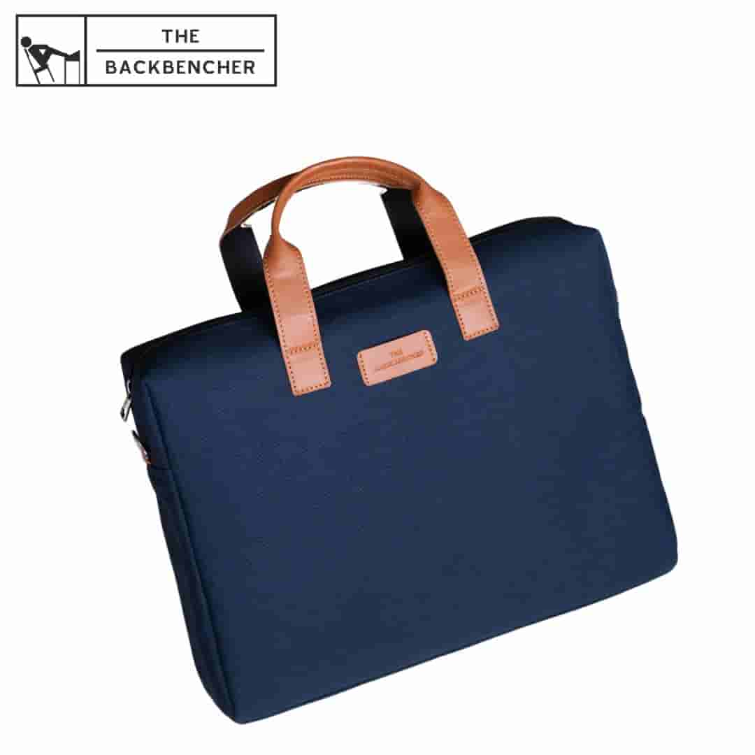 Backbencher Navy Chester Laptop Bag