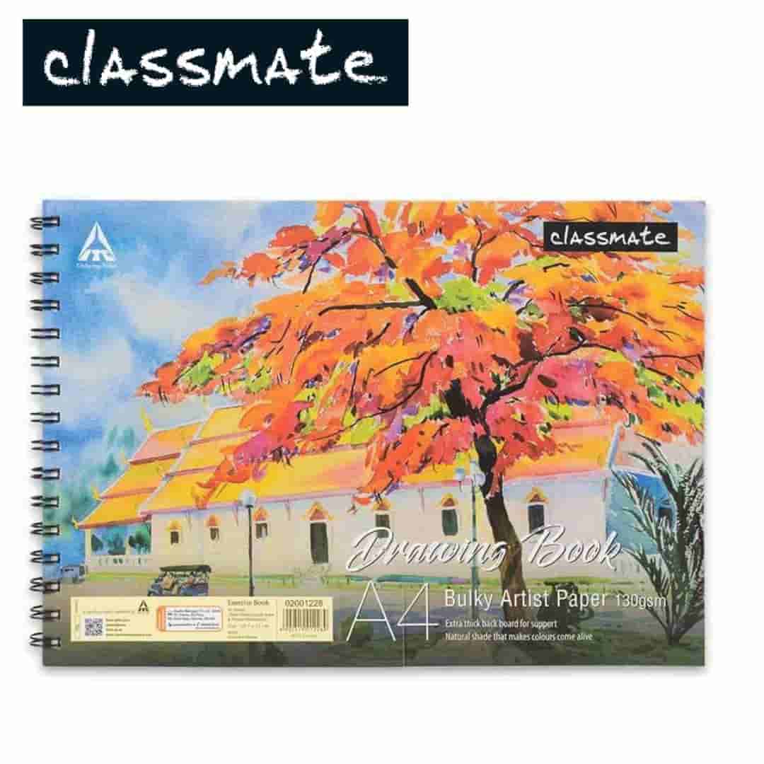 Classmate Spiral Drawing Book 40Pg (240X297mm)
