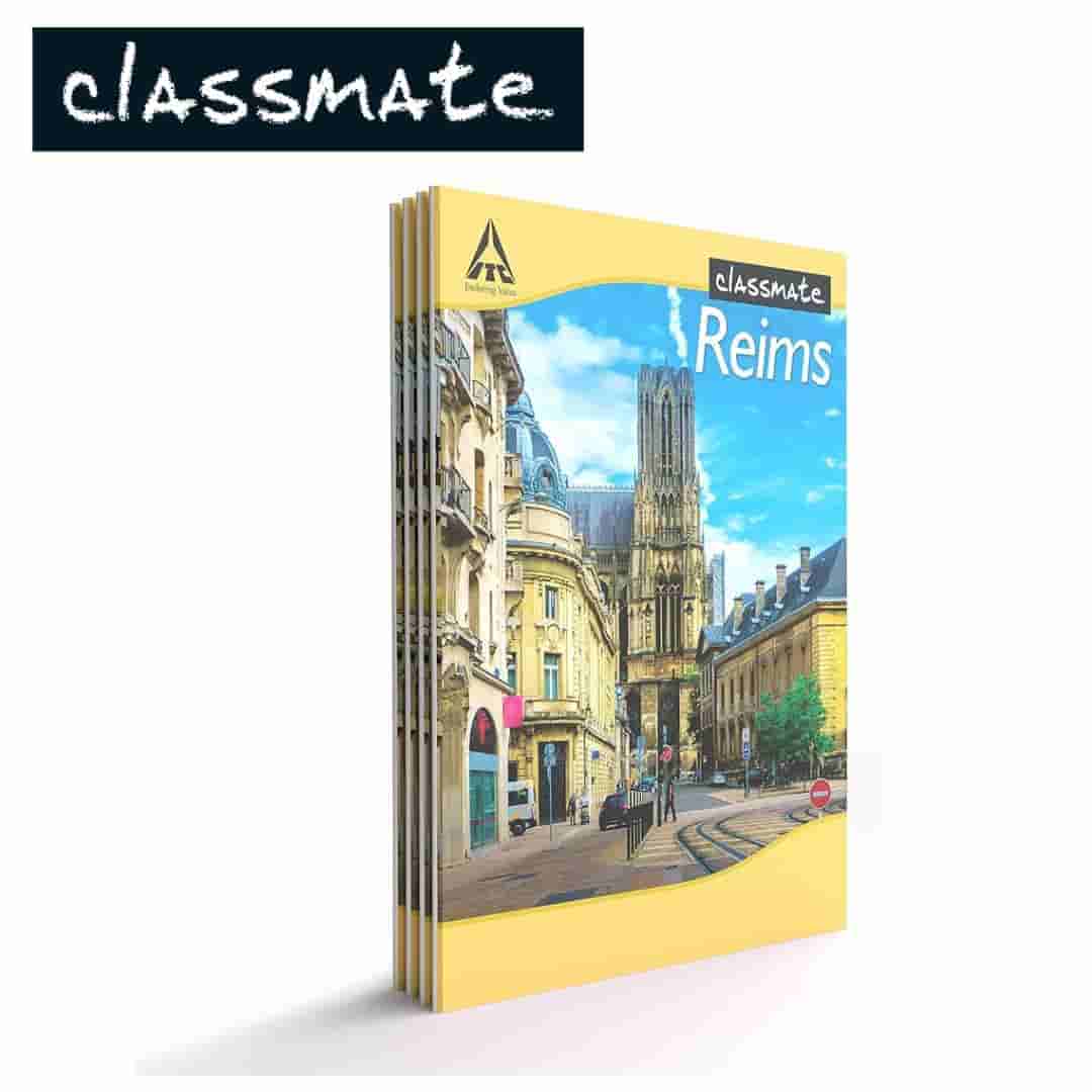 Classmate Hard Bounded Single Line Note Book 120Pg (190X155mm)