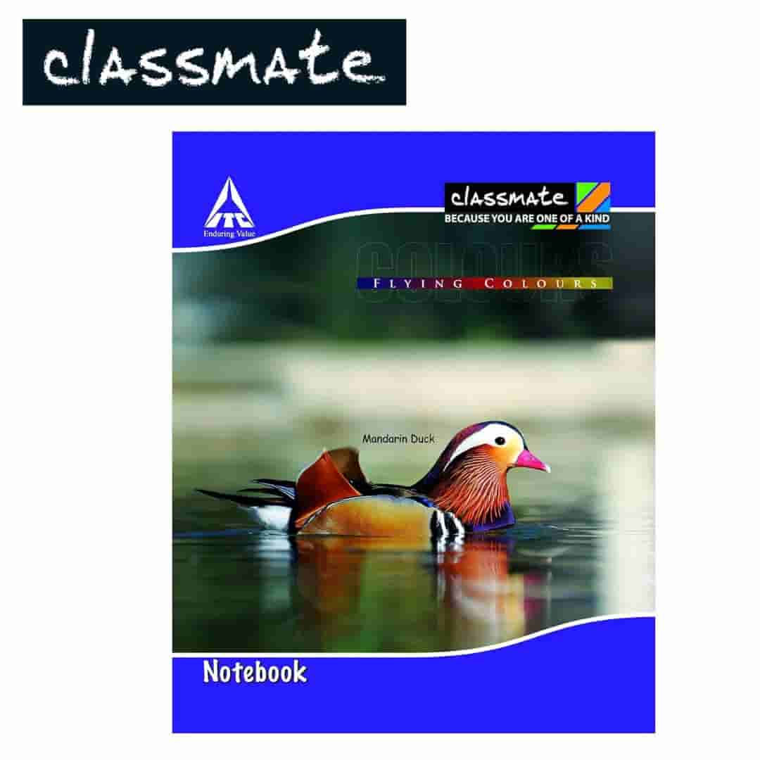 Classmate Hard Bounded Single Line Note Book 272Pg (190X155mm)