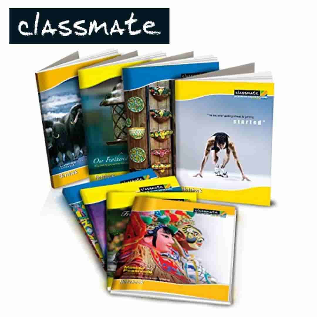 Classmate Hard Bounded Single Line Note Book 96Pg (210X170mm)