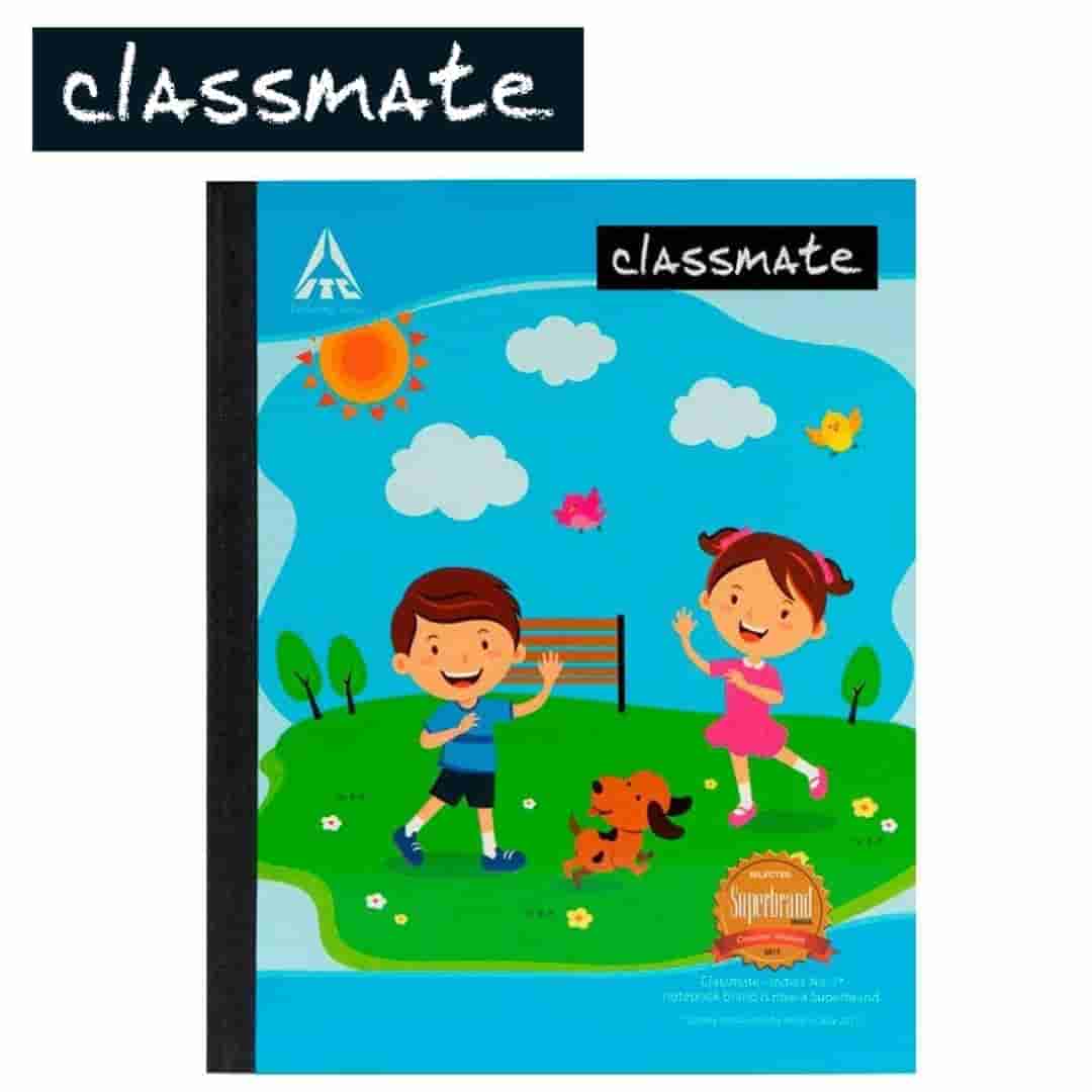 Classmate Hard Bounded Unruled Note Book 96Pg (210X170mm)
