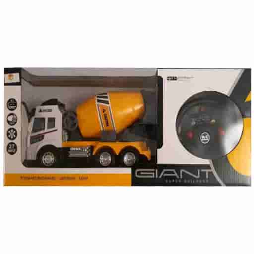 Giant Super Builders Rc Construction Cement Mixer Truck Toy