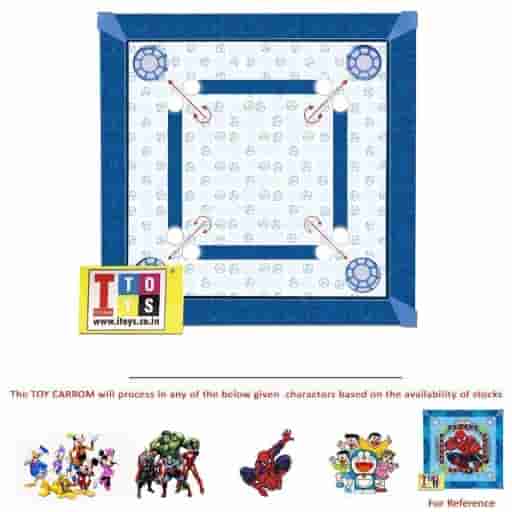 Toy Carrom 20 X 20-1 (B) For Kids