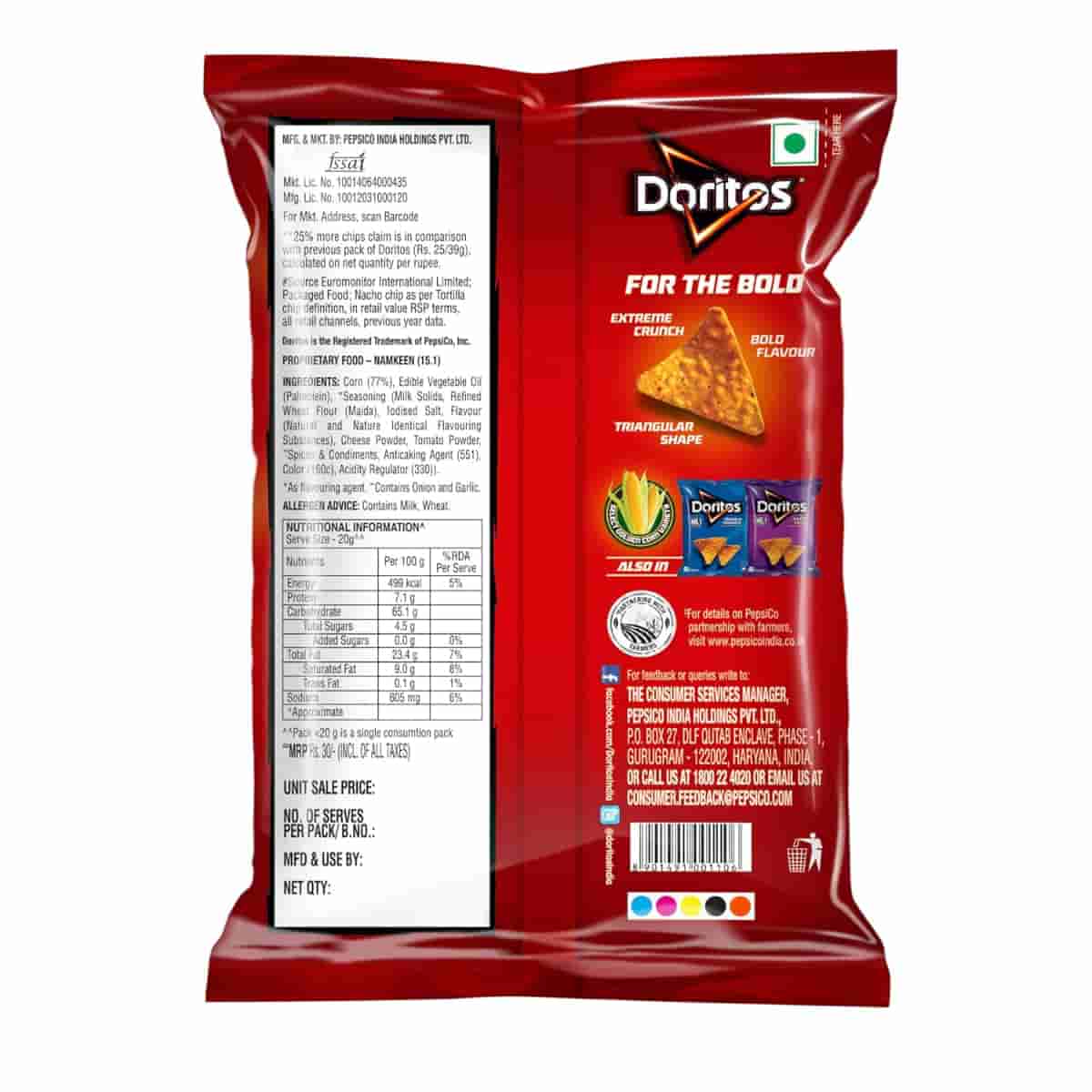 Doritos Nacho Chips 56g