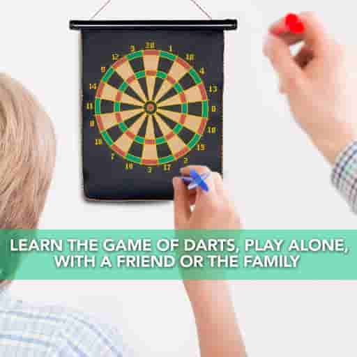 Magnetic Dart Board For Kids (17 Inch) For Kids
