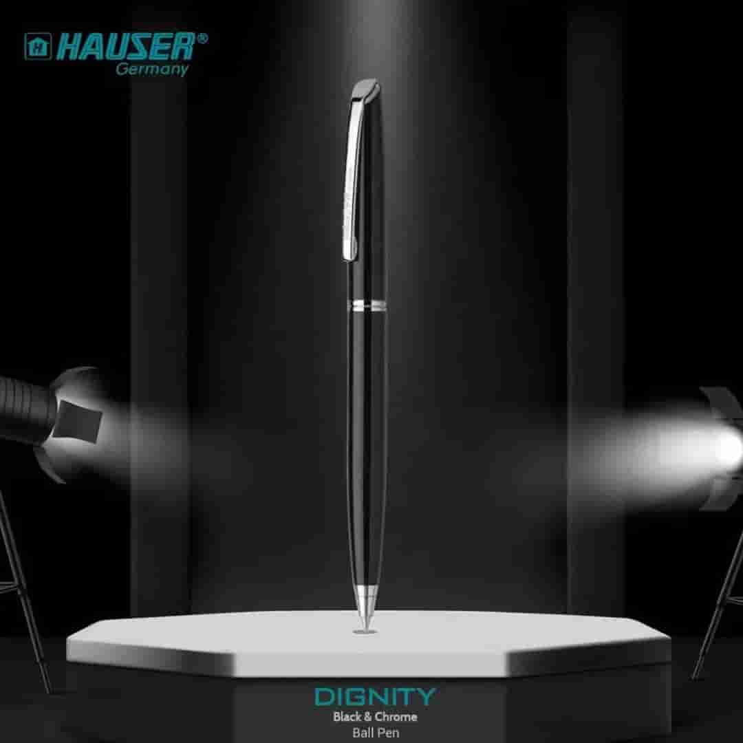 Hauser DIGNITY BLACK & Chroma Ball Pen Blue
